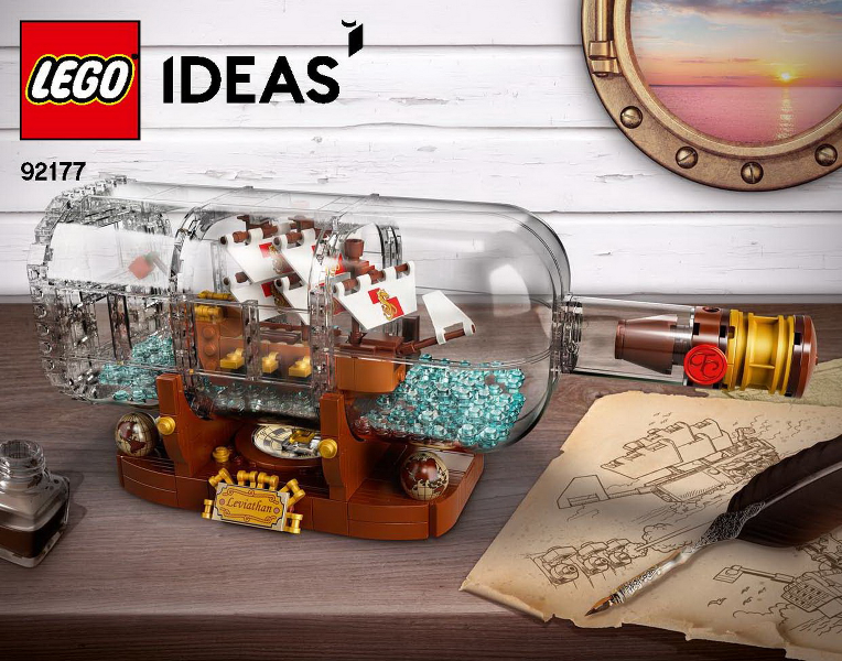 LEGO® Ideas 92177 Loď v láhvi