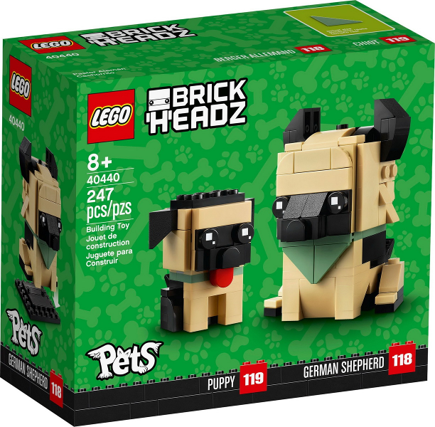 LEGO® BrickHeadz 40440 Německý ovčák