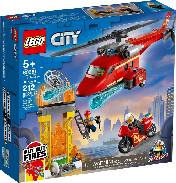 LEGO® CITY 60281 Hasičský záchranný vrtulník