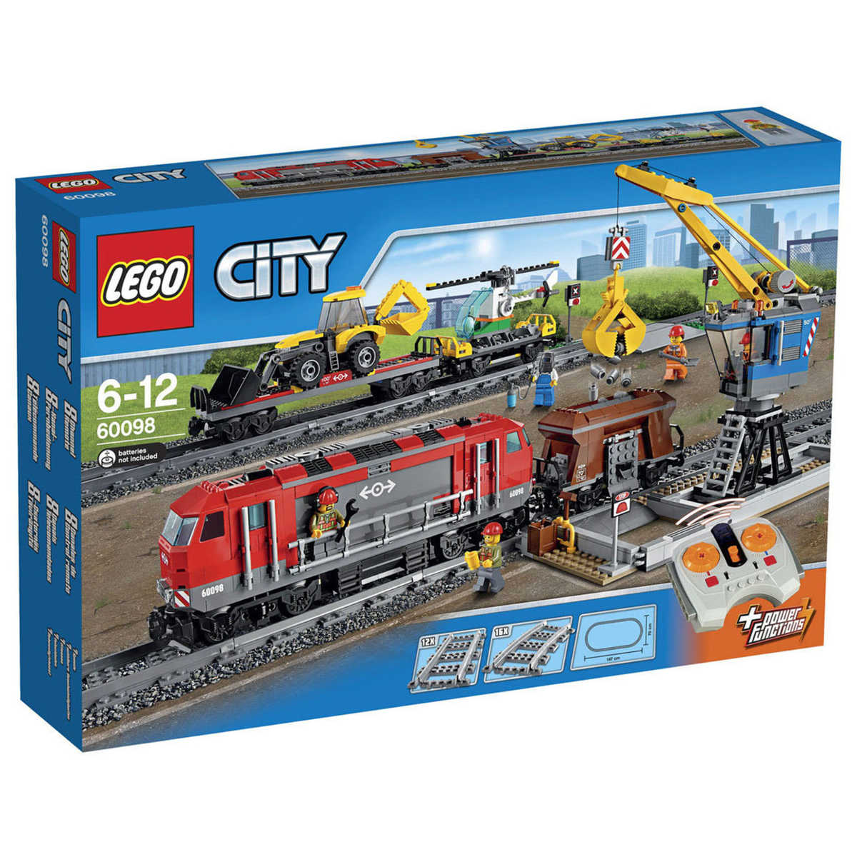 LEGO® City 60098 Nákladní vlak + volná rodinná vstupenka do Muzea LEGA Tábor v hodnotě 490 Kč