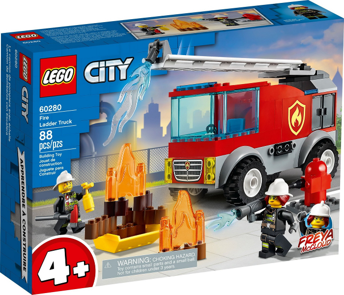 LEGO® CITY 60280 Hasičské auto s žebříkem