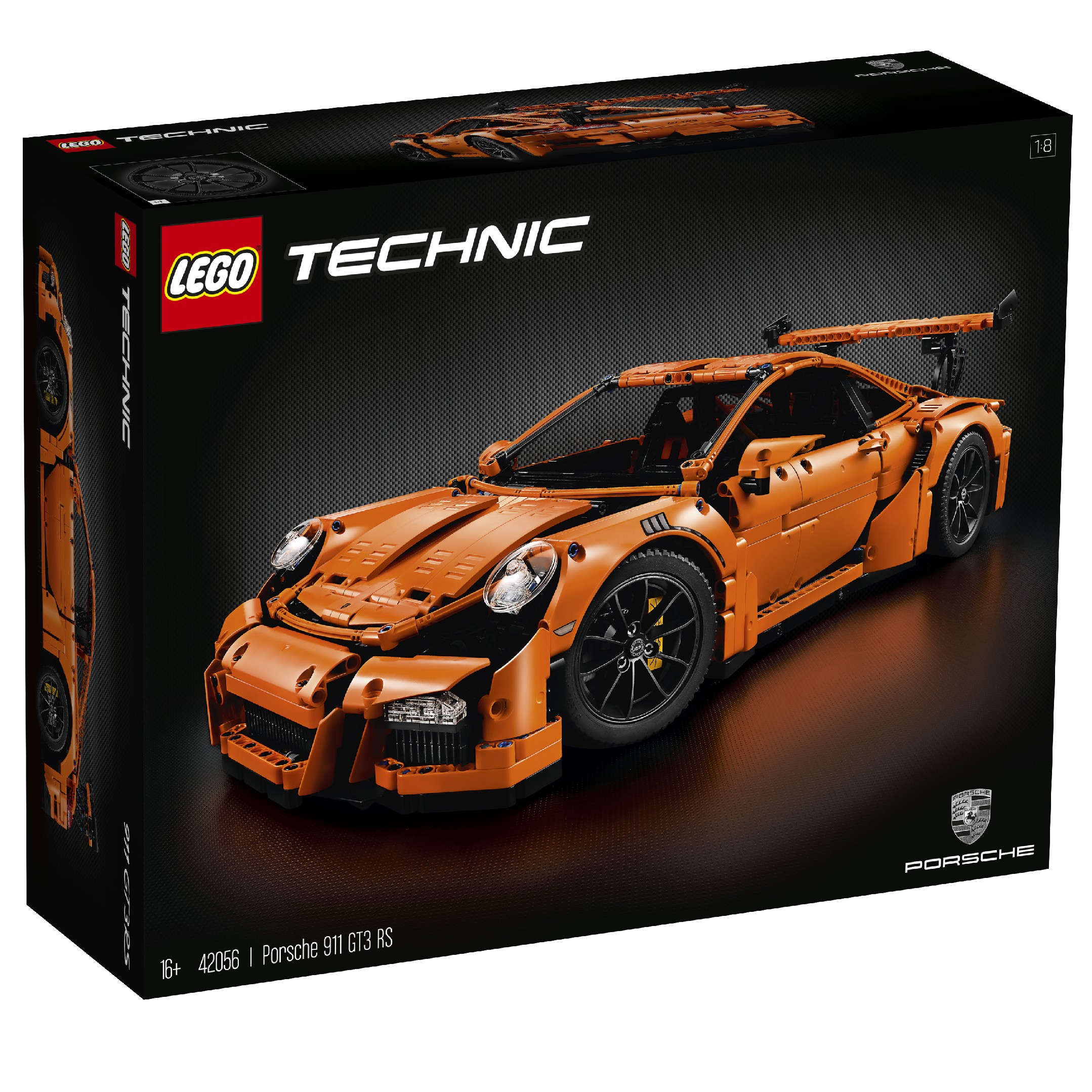 Lego Technic 42056 Porsche 911 GT3 RS + volná rodinná vstupenka do Muzea LEGA Tábor v hodnotě 490 Kč