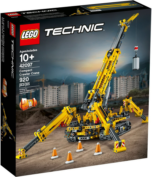 LEGO® TECHNIC 42097 Kompaktní pásový jeřáb