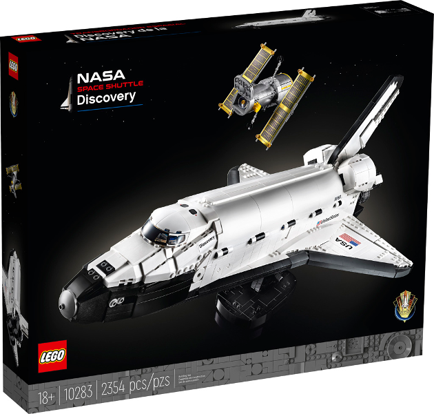 LEGO® Creator 10283 NASA Raketoplán Discovery + volná rodinná vstupenka do Muzea LEGA Tábor v hodnotě 490 Kč