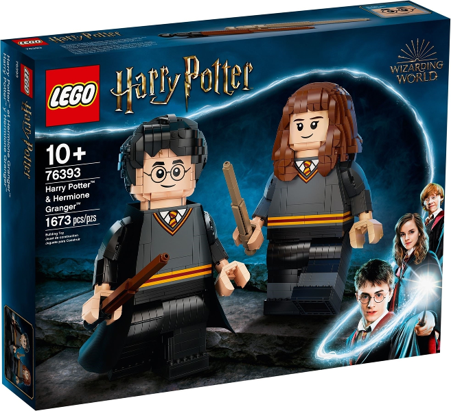 LEGO® Harry Potter 76393 Harry Potter™ a Hermiona Grangerová + volná rodinná vstupenka do Muzea LEGA Tábor v hodnotě 490 Kč