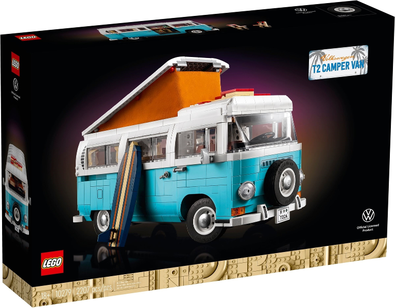 LEGO® Creator Expert 10279 Volkswagen T2 Camper Van + volná rodinná vstupenka do Muzea LEGA Tábor v hodnotě 490 Kč