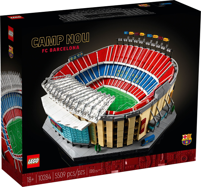 LEGO® Creator Expert 10284 Stadion Camp Nou – FC Barcelona + volná rodinná vstupenka do Muzea LEGA Tábor v hodnotě 490 Kč