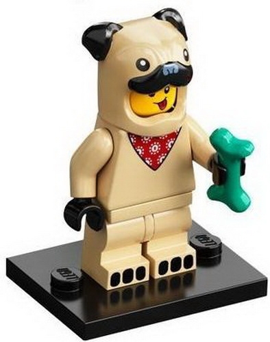 LEGO® 71029 minifigurky 21. série - 05. Mops kostým