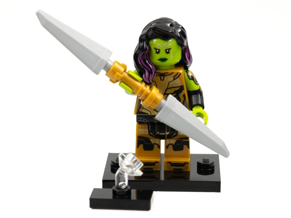 LEGO® 71031 minifigurky Studio Marvel - 12. Gamora s Thanosovou čepelí