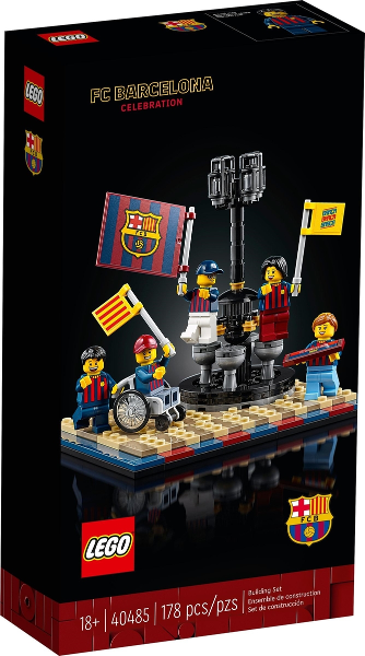 LEGO® 40485 FC Barcelona Celebration + volná rodinná vstupenka do Muzea LEGA Tábor v hodnotě 490 Kč