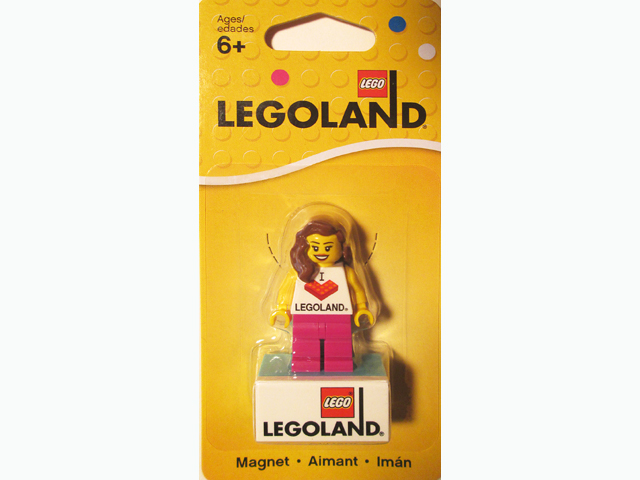 LEGO® 851331 Magnet Set, Minifigure I Brick LEGOLAND Female