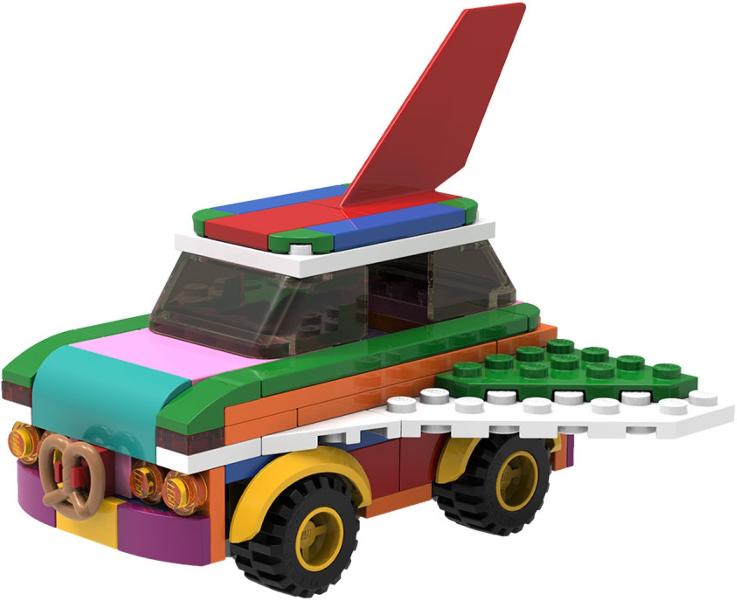 LEGO® 6387808 Rebuildable Flying Car