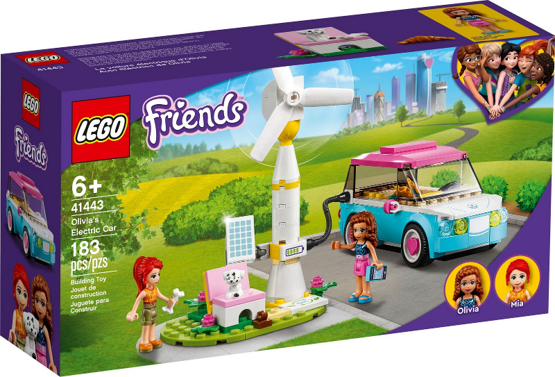 LEGO® Friends 41443 Olivia a její elektromobil