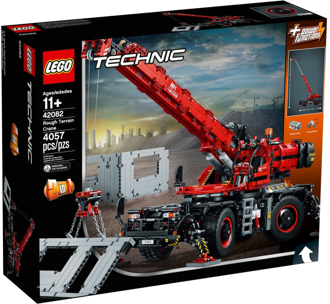 LEGO® Technic 42082 Terénní jeřáb + volná rodinná vstupenka do Muzea LEGA Tábor v hodnotě 490 Kč