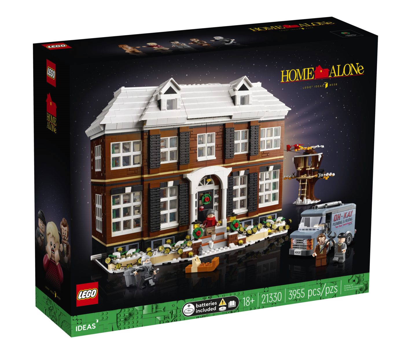 LEGO® Ideas 21330 Sám doma + volná rodinná vstupenka do Muzea LEGA Tábor v hodnotě 490 Kč