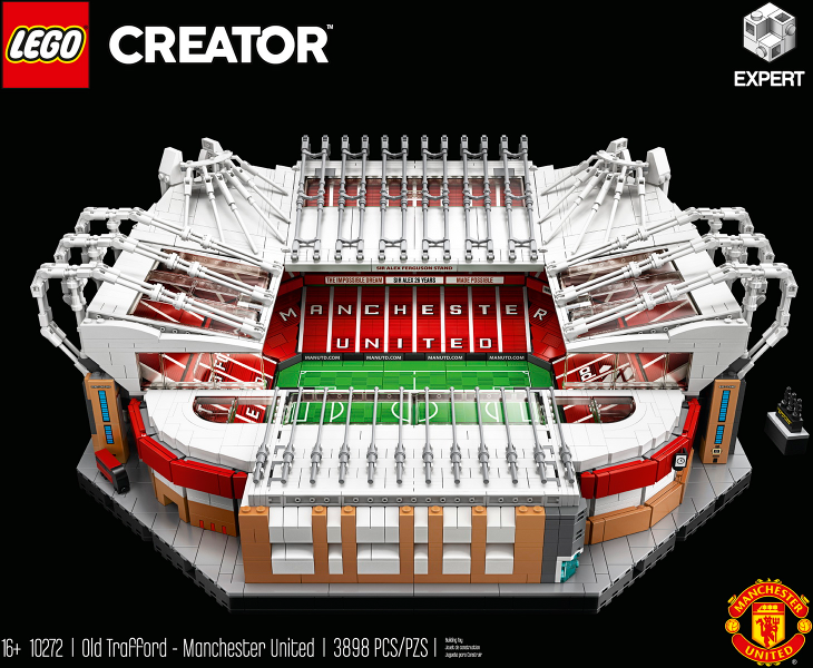 LEGO® Creator 10272 Old Trafford - Manchester United + volná rodinná vstupenka do Muzea LEGA Tábor v hodnotě 490 Kč