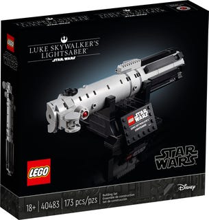 LEGO® STAR WARS 40483 Luke Skywalker's Lightsaber + volná rodinná vstupenka do Muzea LEGA Tábor v hodnotě 490 Kč