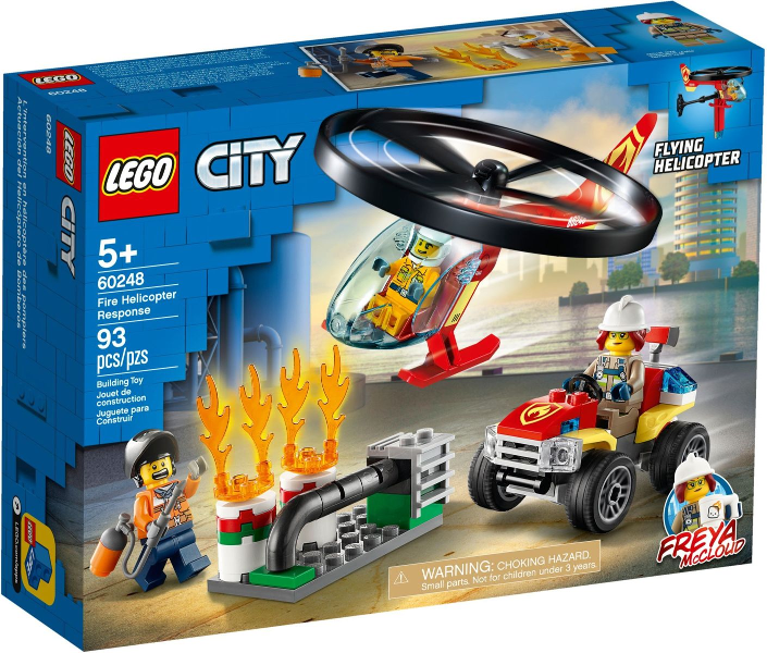 LEGO® CITY 60248 Zásah hasičského vrtulníku