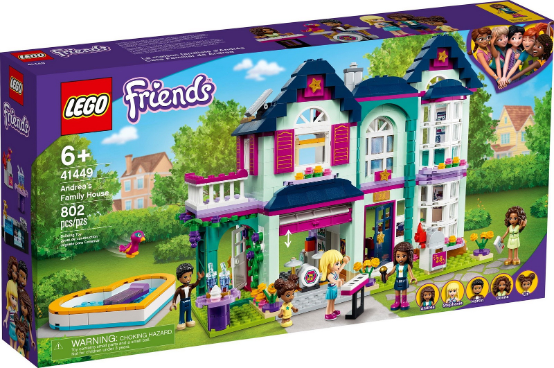 LEGO® Friends 41449 Andrea a její rodinný dům