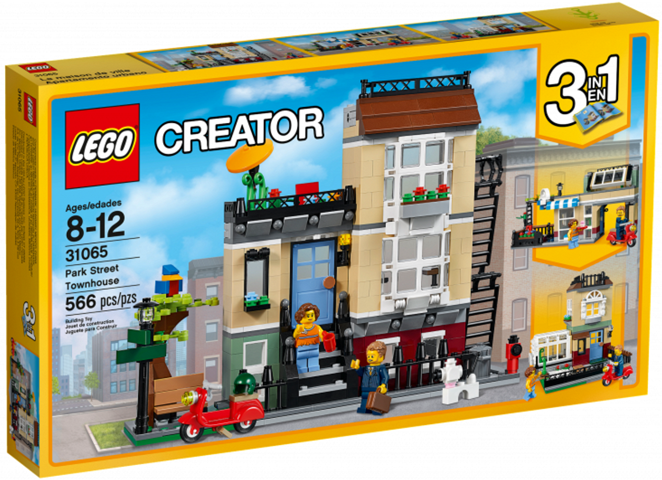 LEGO® Creator 31065 Městský dům se zahrádkou