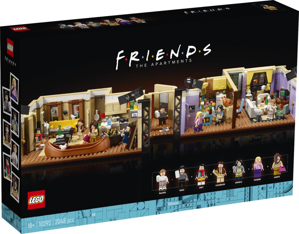 LEGO® Creator 10292 Byty ze seriálu Přátelé + volná rodinná vstupenka do Muzea LEGA Tábor v hodnotě 490 Kč