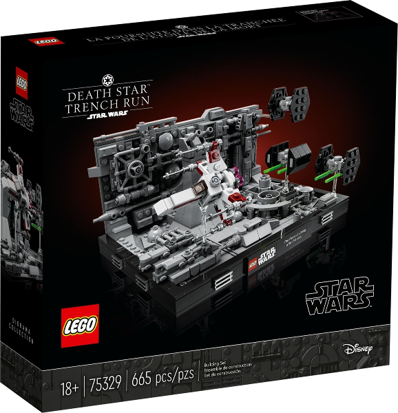 LEGO® Star Wars 75329 Útok na Hvězdu smrti – diorama