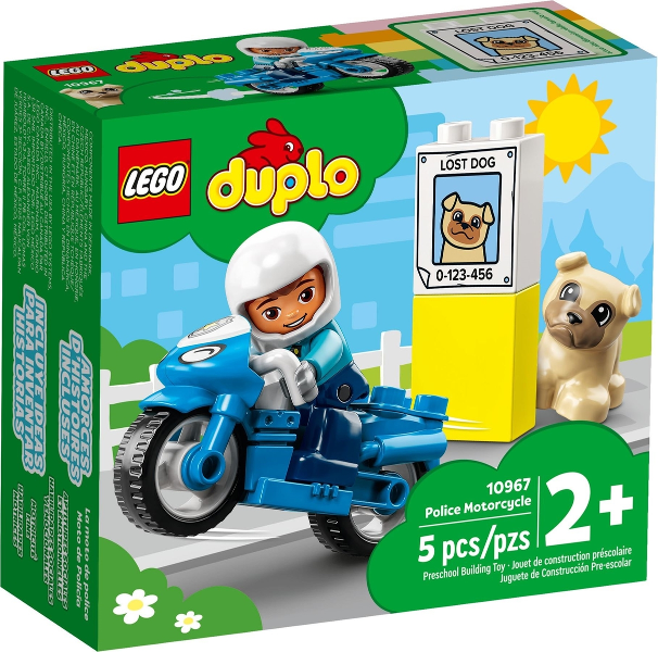 LEGO® DUPLO 10967 Policejní motorka
