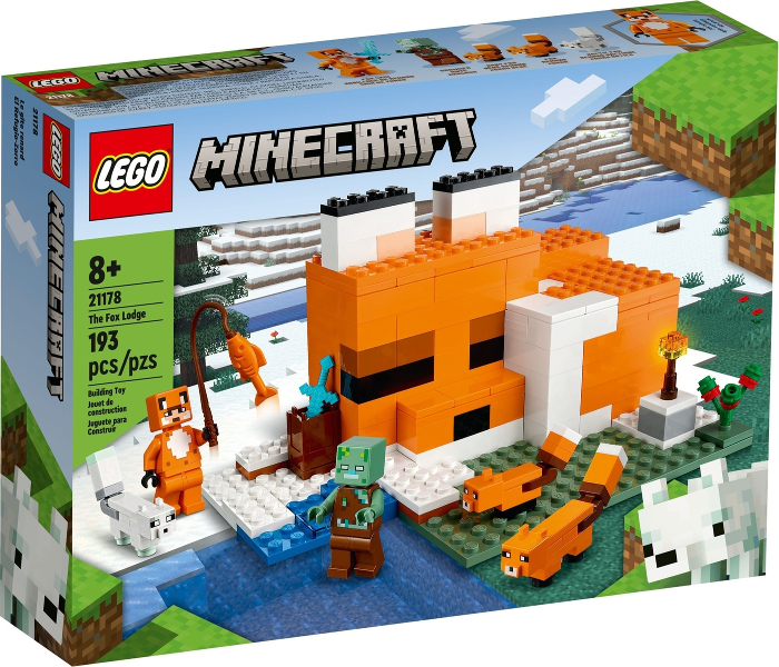 LEGO® Minecraft 21178 Liščí domek