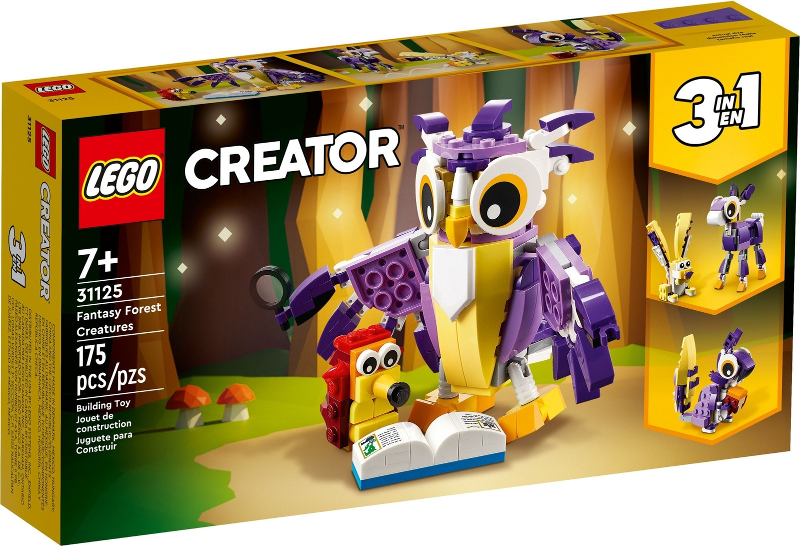 LEGO® Creator 31125 Zvířátka z kouzelného lesa