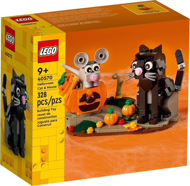 LEGO® 40570 Halloweenská kočka a myš