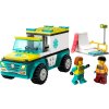 LEGO® CITY 60403 Sanitka a snowboardista