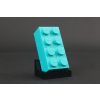 LEGO® 6346102 Buildable 2 x 4 Dark Turquoise Brick - Promotional Set