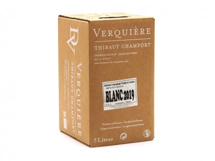 Domaine de Verquière IGP Blanc (BIB 5L) 09 bag-in-box bílé víno
