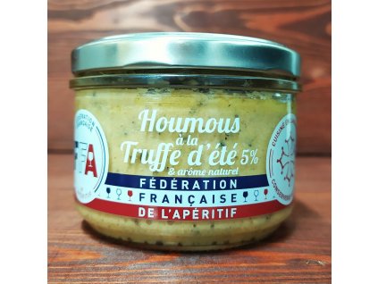 Lanýžový hummus (5% lanýžů) 200 g  HOUMOUS À LA TRUFFE D’ÉTÉ 5%