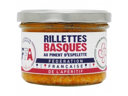 Rillettes po baskicku s pepřem Espelette