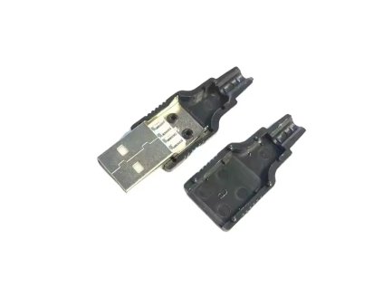 USB-A konektor s krytkou (Varianta Zástrčka)