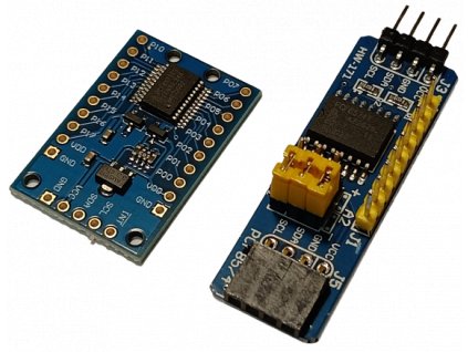 IO expander PCF8574 a PCF8575 (Varianta počet: 16)