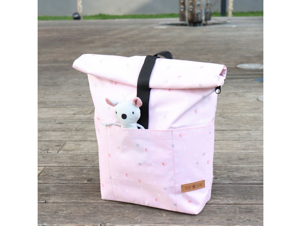 dětský batoh MINI spotty pink