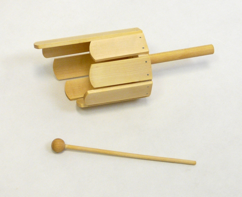 xylofon kruhový s madlem a paličkou