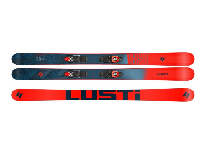 Lyže LUSTI VERSO - freestyle, 180 cm, 2024  +10% sleva na servis lyží + pásek na lyže zdarma