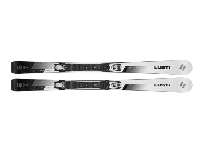 Lyže LUSTI LP 76, 148 cm, 2025/26 GREY  +10% sleva na servis lyží + pásek na lyže zdarma