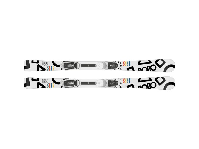 Lyže LUSTI  IOIO Black And White, 120 cm, 2025/26  +10% sleva na servis lyží + pásek na lyže zdarma