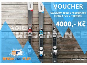 VOUCHER NÁKUP ZBOŽÍ