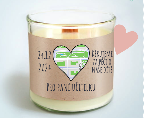 Vánoční dárek pro učitelku mateřské školky