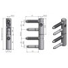 Window hinge EXPERT 13.5 DZ PH P