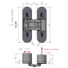 Concealed hinge TKZ ESPRIT PLUS Z