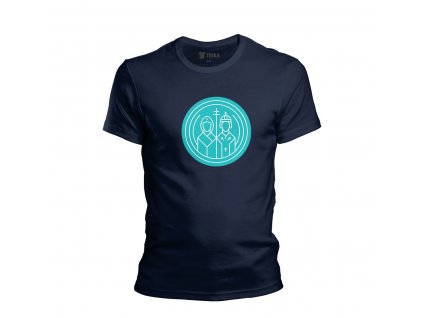 P Rimskokatolicka NavyTricko mockup