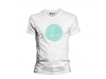 P PedagogickáFakulta BileTričko mockup