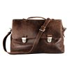 Leather satchel