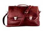 Leather satchel (Barva Červená)